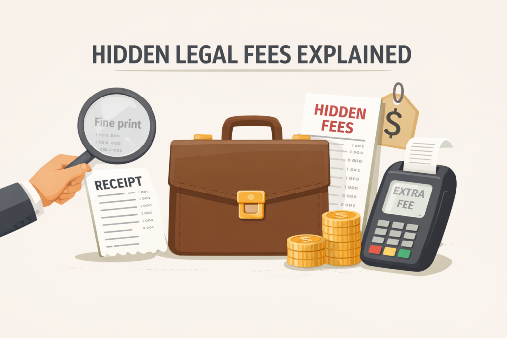 hidden legal fees explained