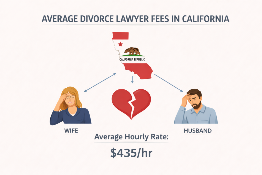 Average Divorce Lawyer Fees in California