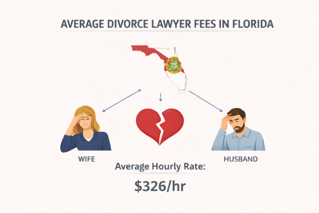 Average Divorce Lawyer Fees in Florida
