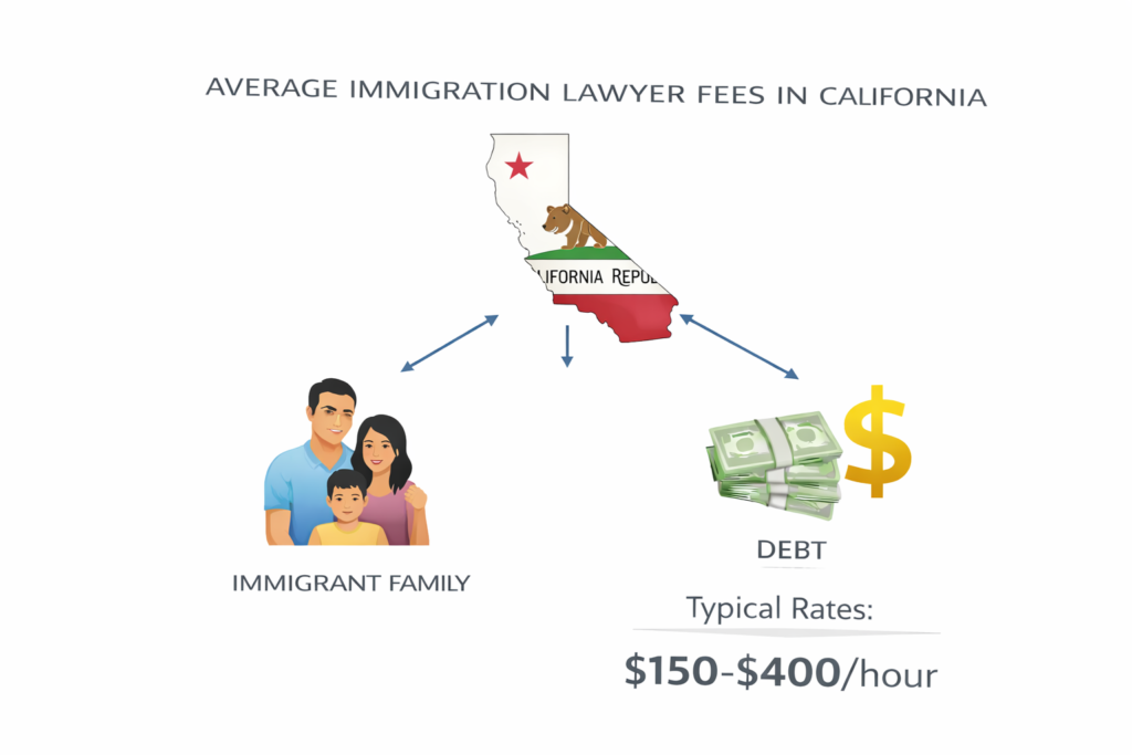 Average Immigration Lawyer Fees in California
