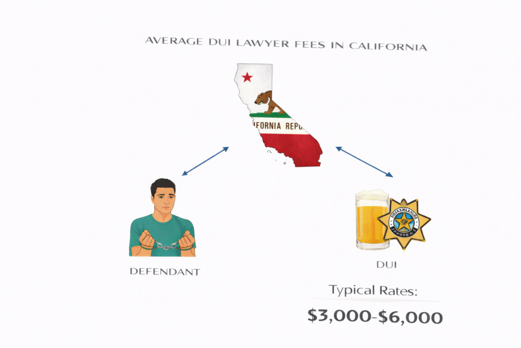 Average DUI Lawyer Fees in California