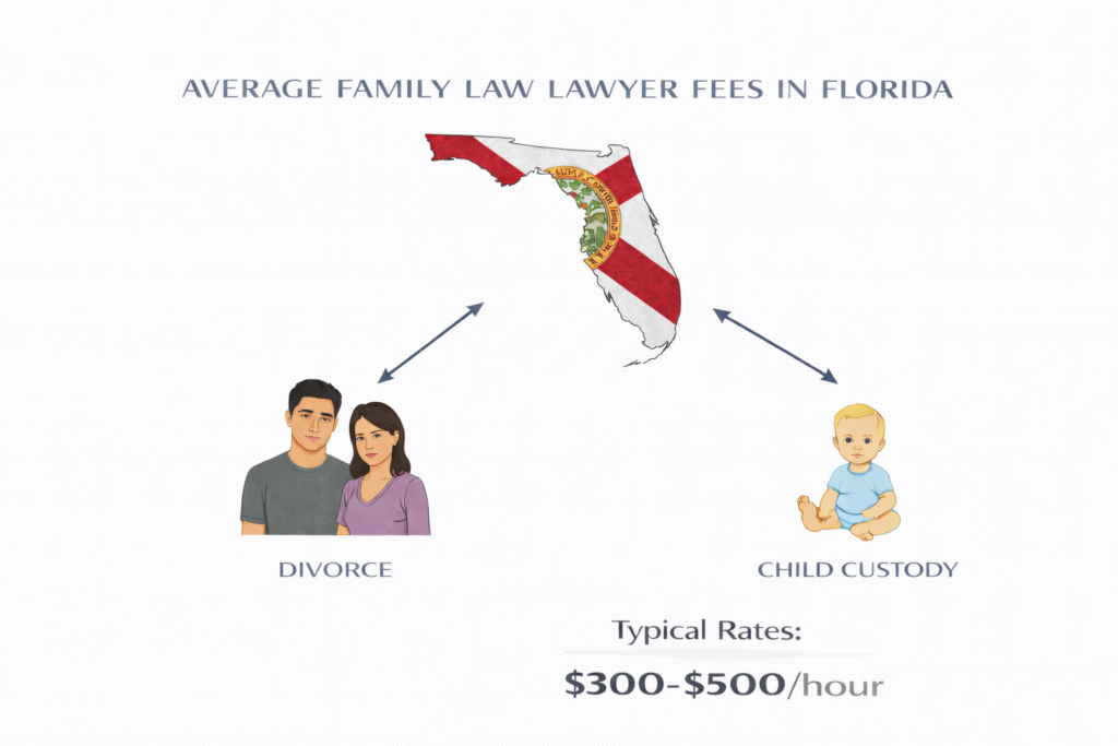 Average Family Law Lawyer Fees in Florida