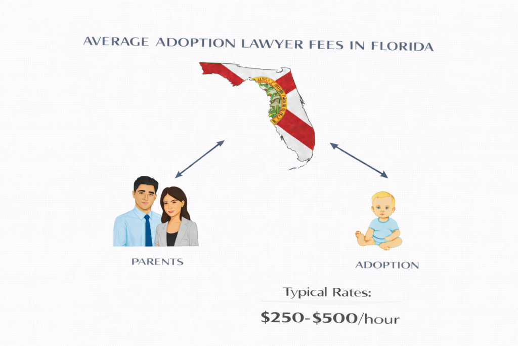 Average adoption lawyer fees and court costs in Florida