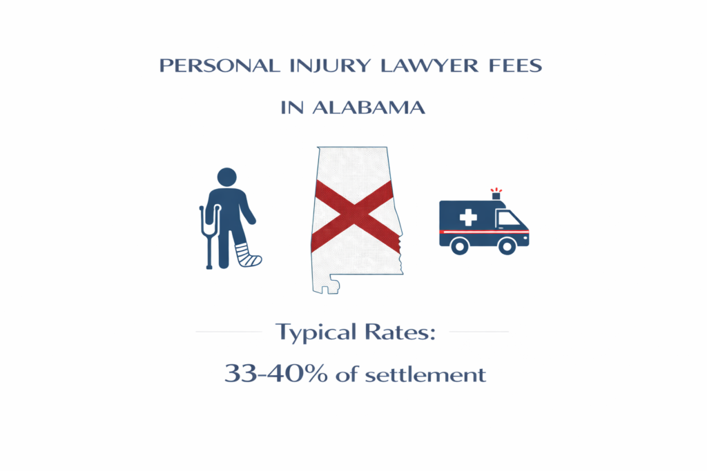 Personal Injury Lawyer Fees in Alabama