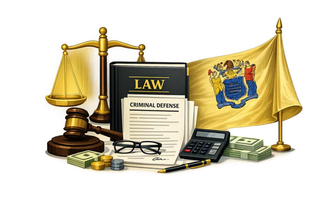 Criminal Defense Legal Costs in New Jersey