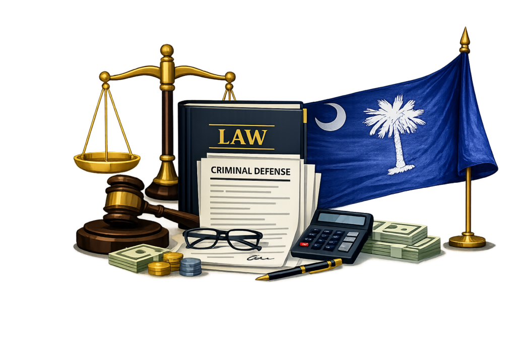Criminal Defense Legal Costs in South Carolina