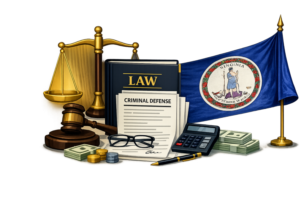 Criminal Defense Legal Costs in Virginia