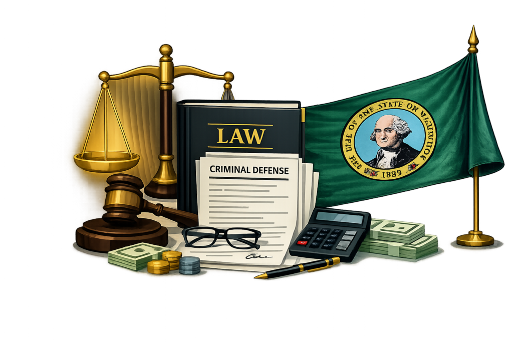 Criminal Defense Legal Costs in Washington