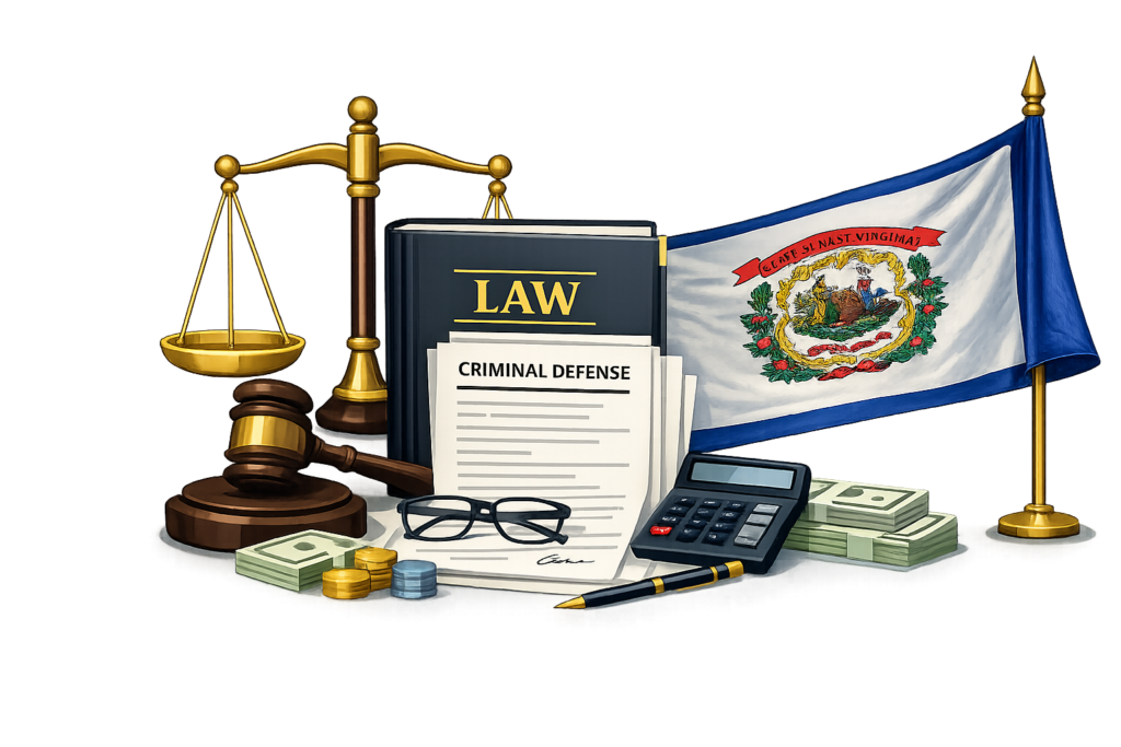 Criminal Defense Legal Costs in West Virginia