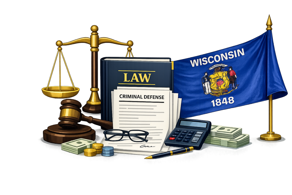 Criminal Defense Legal Costs in Wisconsin