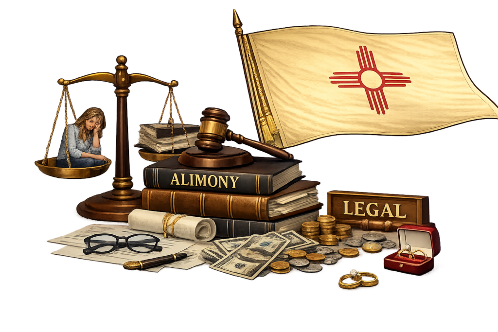 Average alimony lawyer fees and spousal maintenance costs in New Mexico
