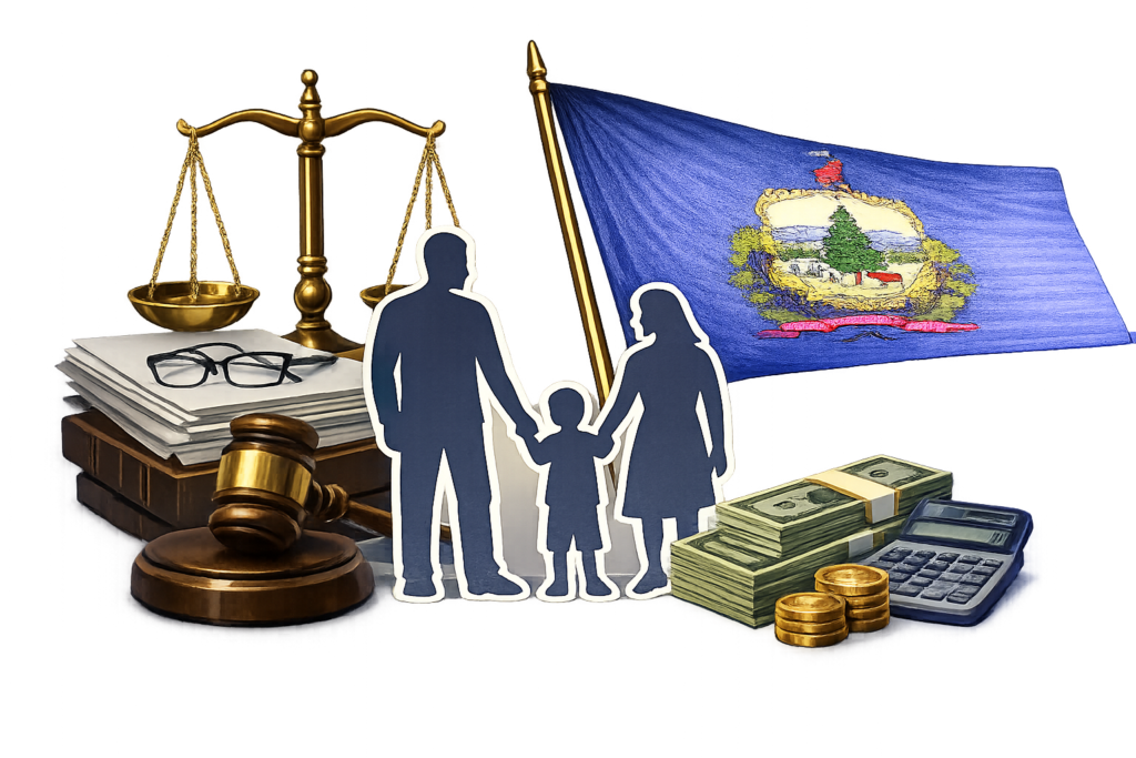 Average adoption lawyer fees and court costs in Vermont