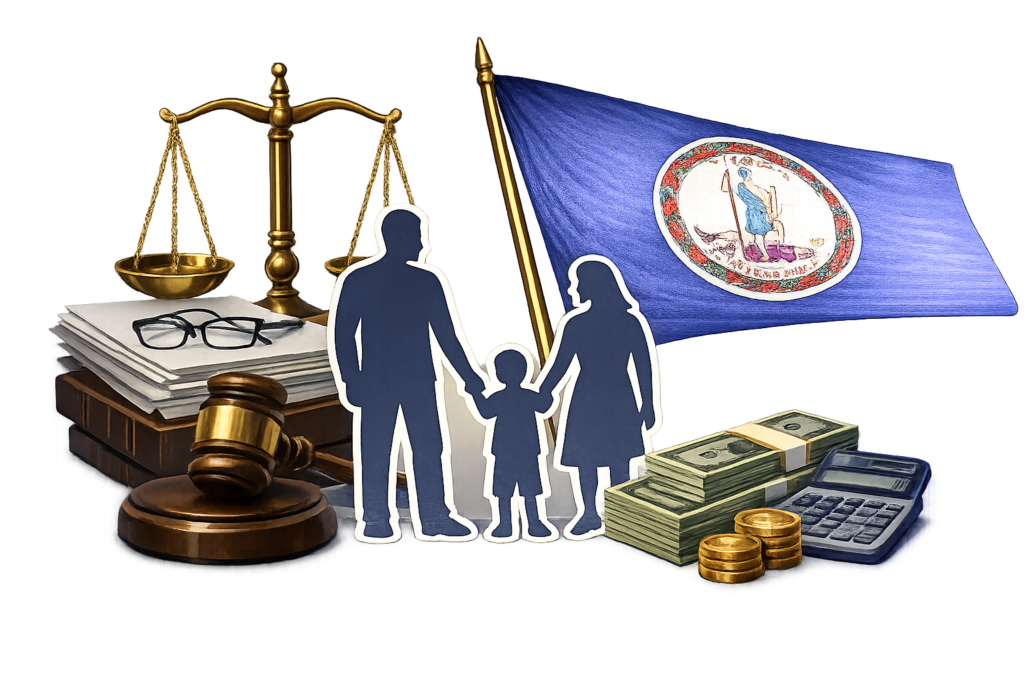 Average adoption lawyer fees and court costs in Virginia