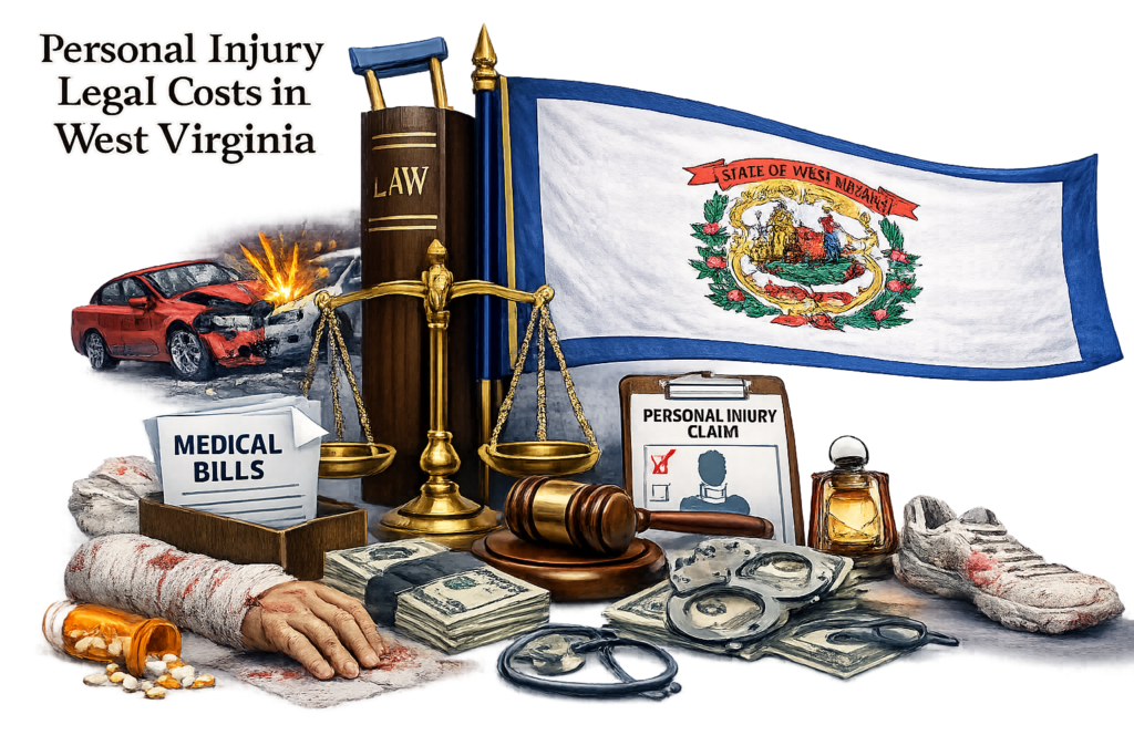 Personal Injury Legal Costs in West Virginia